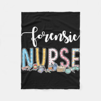 Forensic Nurse Gift Idea Fleecedecke