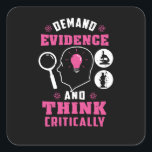Forensic Science Investigation Science Geek Quadratischer Aufkleber<br><div class="desc">Niedlicher und lustiger forensische Aufkleber als Leckerei oder Geschenk für Ihren Lieblings-Forensiker, Forscher oder Doktorand. Das Sprichwort auf diesem Aufkleber ist... nun, Karo es raus. Es ist ein Witz über das gründliche Sein. Ideal für Geeks oder forensische Wissenschaftler mit lustigem Denken und anspruchsvollen Beweisen.</div>