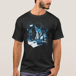 Forensic Scientist Work Chemistry Experiment Educa T-Shirt