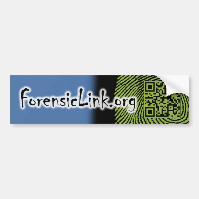 Forensiclink.org-Autoaufkleber Autoaufkleber (Vorne)