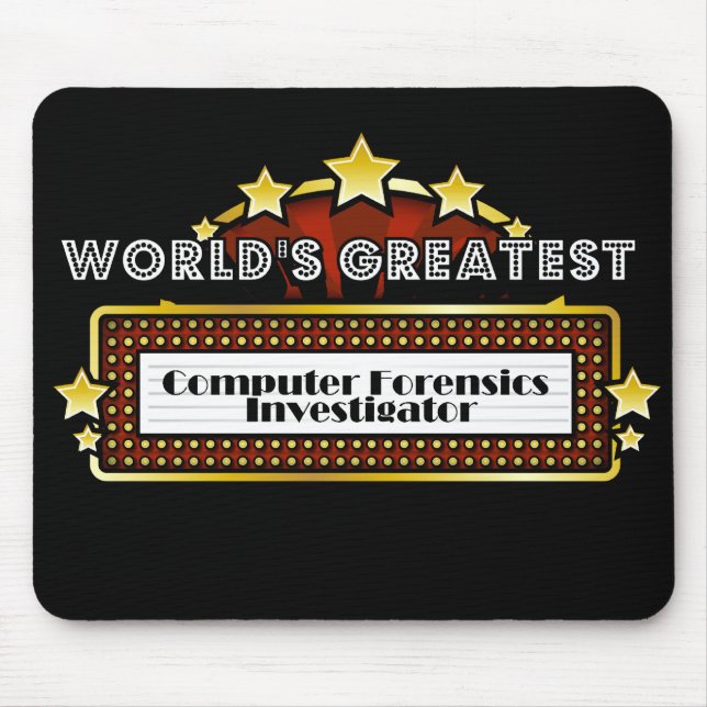 Forensics-Forscher der Welt bestster der Computer Mousepad (Vorne)