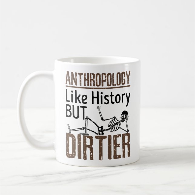 Forensische Anthropologie wie Geschichte, aber sch Kaffeetasse (Links)