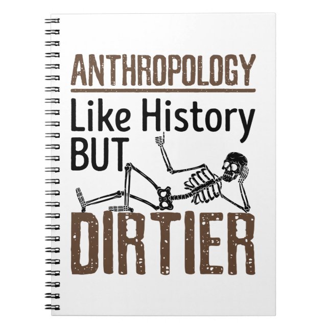 Forensische Anthropologie wie Geschichte, aber sch Notizblock (Vorderseite)
