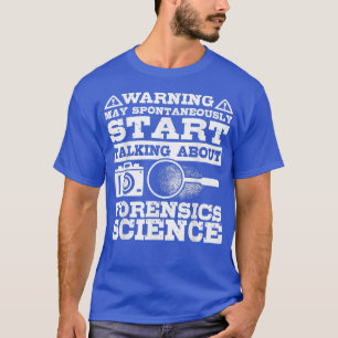 Forensische Untersuchung Murder Investigator Foren T-Shirt