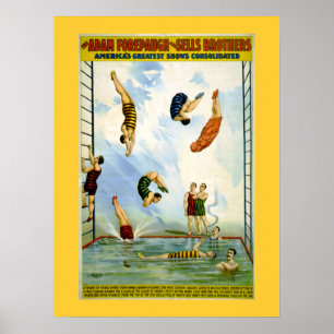Forepaugh und Verkaufs-Vintages Zirkus-Plakat Poster