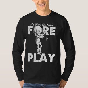Foreplay Innuendo Funny Golf Adult Humor T-Shirt
