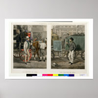 Fore's Contrasts: Der Treiber von 1832, der Treibe