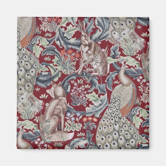 Forest Animals, William Morris Magnet (Vorne)