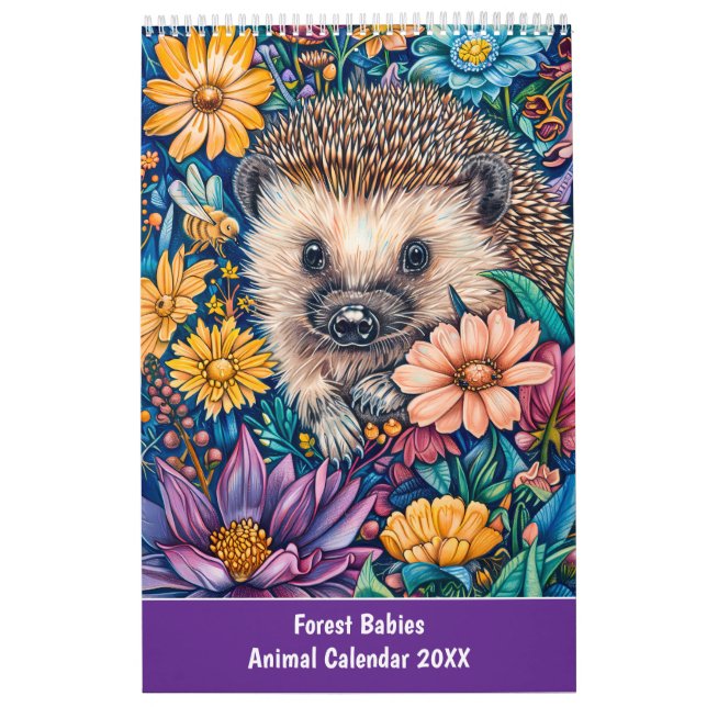Forest Babies – Animal Calendar 2026 Kalender (Titelbild)