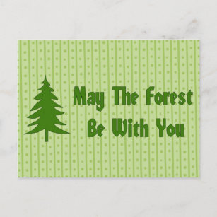 Forest Blessing Postkarte
