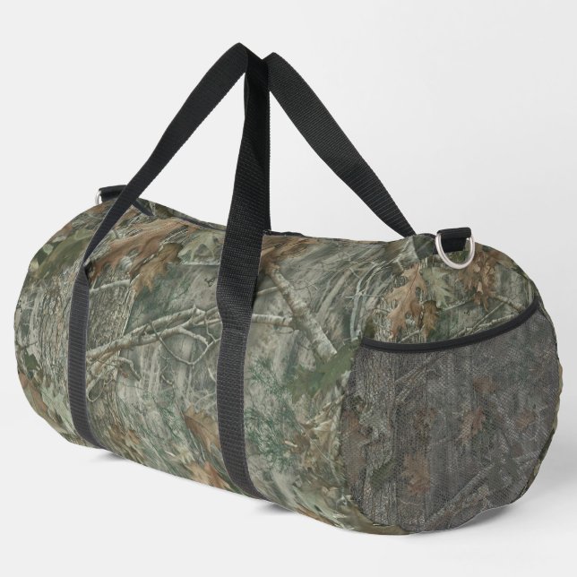 Forest Camo  Pattern Duffle Bag (Rechte Ecke)