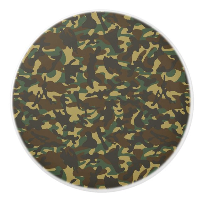 Forest Camouflage Keramikknauf (Vorderseite)