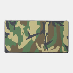 Forest Camouflage Masculine Schreibtischunterlage