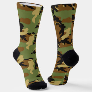 Forest Camouflage Militärmuster Socken