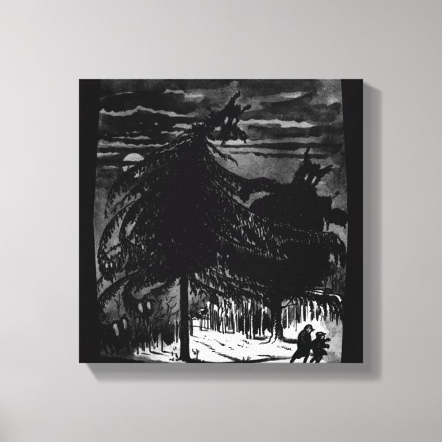 Forest Comes Alive - Leinwanddruck (Vorderseite)