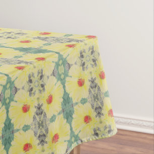 Forest Daisy Floor w/Name Badetuch Set Tischdecke