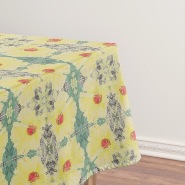 Forest Daisy Floor w/Name Badetuch Set Tischdecke (Beispiel)