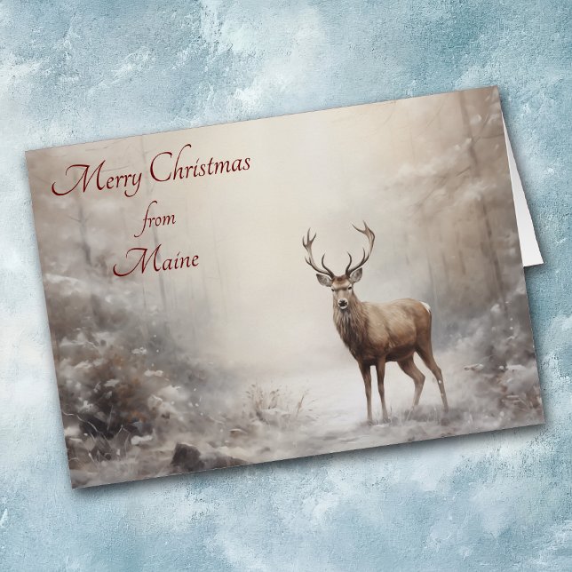 Forest Dee Christmas in Maine Card (Von Creator hochgeladen)