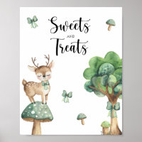 Forest Deer - Süßigkeiten und Leckereien Babydusch