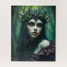 Forest Dryad Queen - Mystical Nature Fantasy