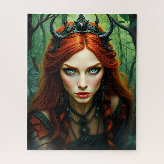 Forest Dryad Queen - Mystical Nature Fantasy Art