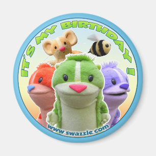 Forest Fables Birthday Magnet