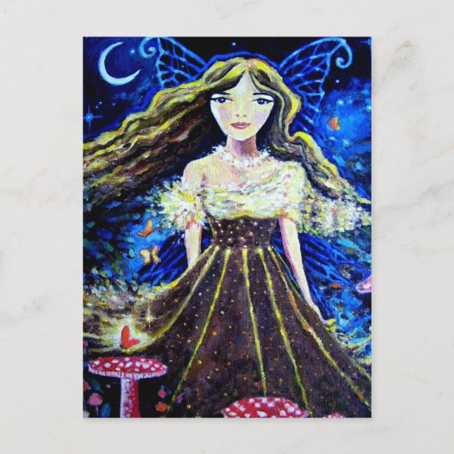 Forest Faery Princess - Carte postale (Devant)