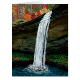 Forest Falls Appalachian Waterfall Peinture