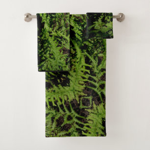 Forest Floor Ferns Badhandtuch Set