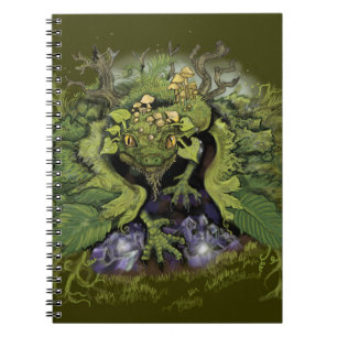 Forest Foliage Dragon~notebook Notizblock