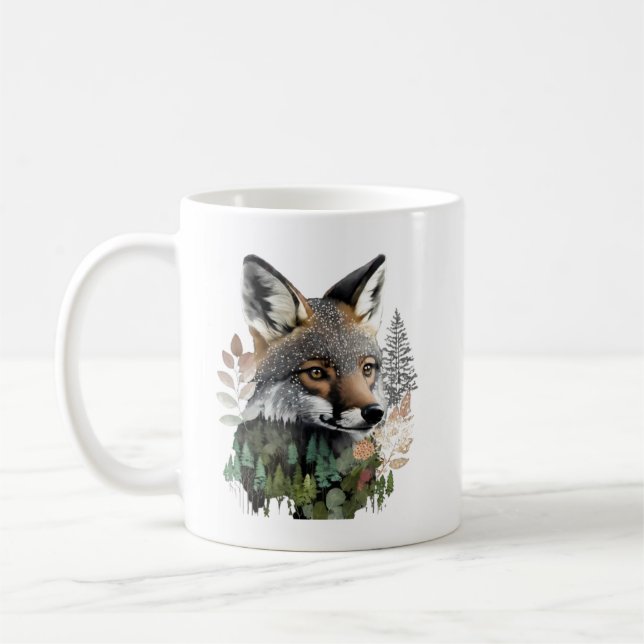 Forest Fox Tasse (Links)
