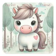 Forest Friend Niedlich Pony Pastel