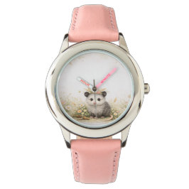 Forest friend woodland opossum  armbanduhr