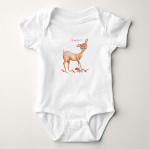 Forest Friends Baby Bodysuit Strampler