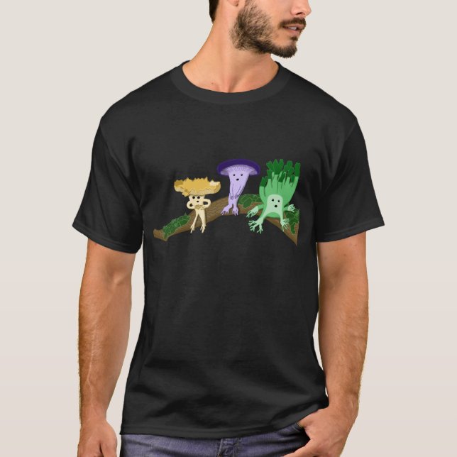 Forest Friends Black T - Shirt (Vorderseite)