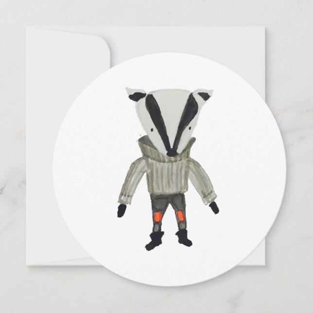 Forest Friends Niedlich Little Badger (Vorderseite)
