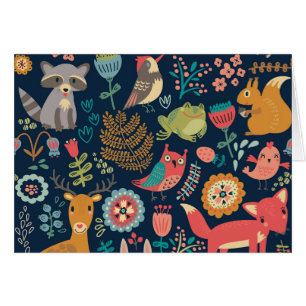 Forest Friends Stationery Cards