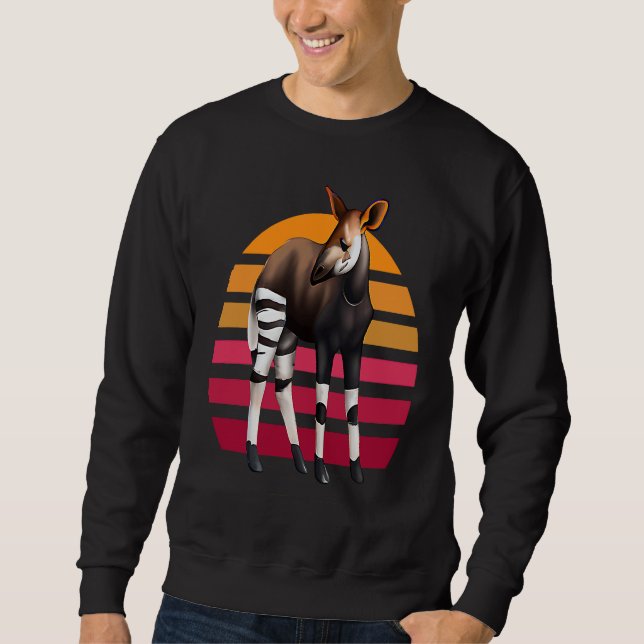 Forest Giraffe Sweatshirt (Vorderseite)