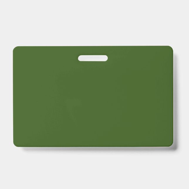 Forest Green #325513, Cactus Ausweis (Vorderseite)