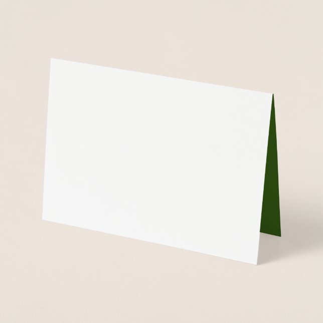 Forest Green #325513, Cactus Folienkarte (Vorderseite)