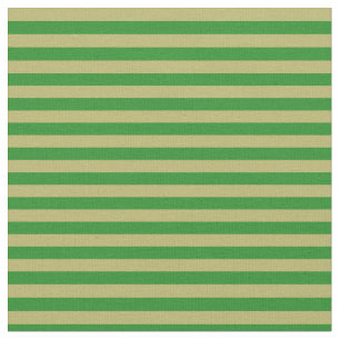Forest Green & Dark Khaki farbiges Muster Stoff