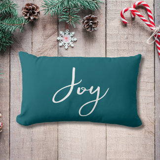 Forest Green Joy Pillow Lendenkissen