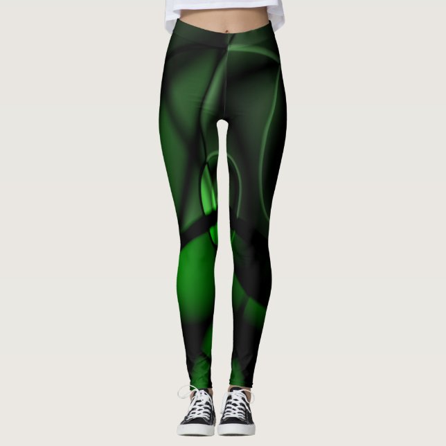 Forest Green Leggings (Vorderseite)