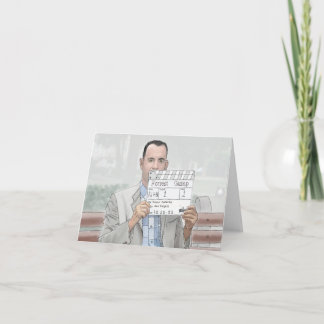 Forest Gump card Einladung