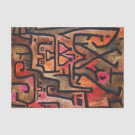 Forest Hexe, Paul Klee Abstrakte Kunst Seidenpapier