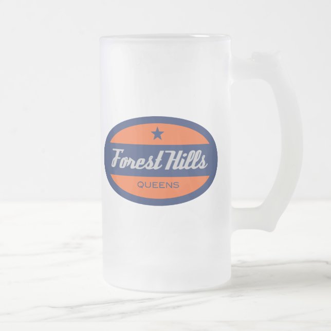 Forest Hills Mattglas Bierglas (Rechts)