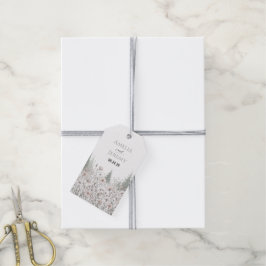 Forest Meadow Wedding Geschenkanhänger