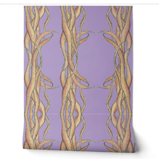 * "Forest Moon"-Design, (blassLila) Tapete