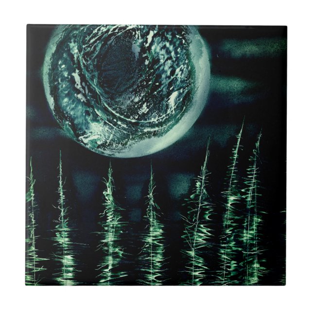 Forest Moon Fliese (Vorderseite)