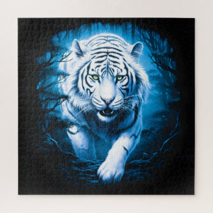Forest Mystic Wild White Tiger